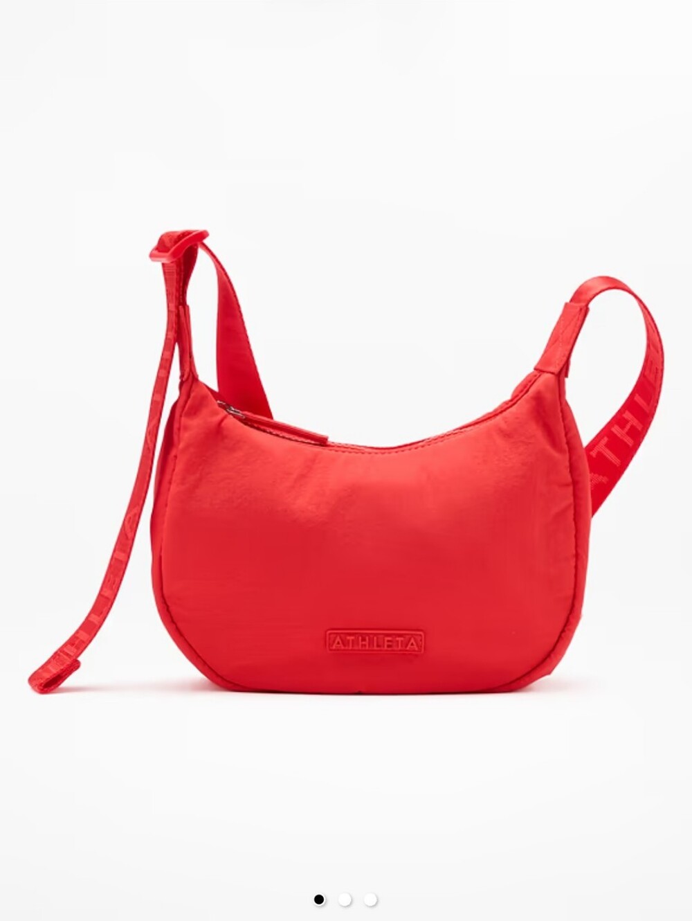 ATHLETA | All About Mini Crescent Bag Color Cardinal